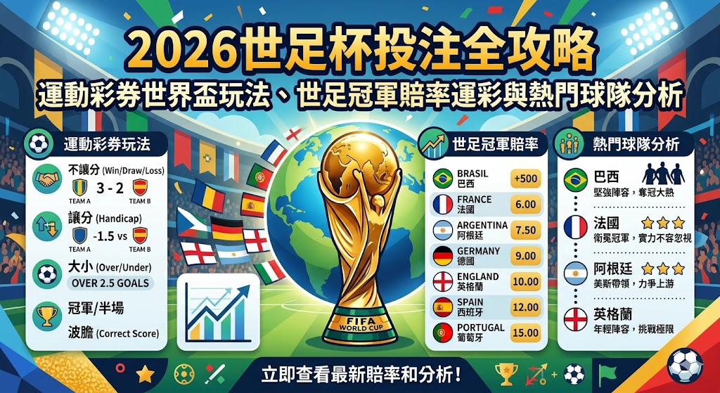 2026世足杯投注全攻略